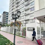 Apartamento Estilo Boho Chic 200M Metro La Cisterna Con Estacionamiento
