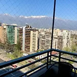 Apartamento Vista Apoquindo Con Piscina Las Condes