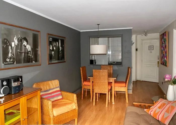 Departamento Para 2 Con Piscina Las Condes