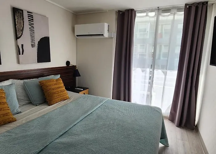 Apartamento Santiago Centro Cama King Y Aire Acondicionado