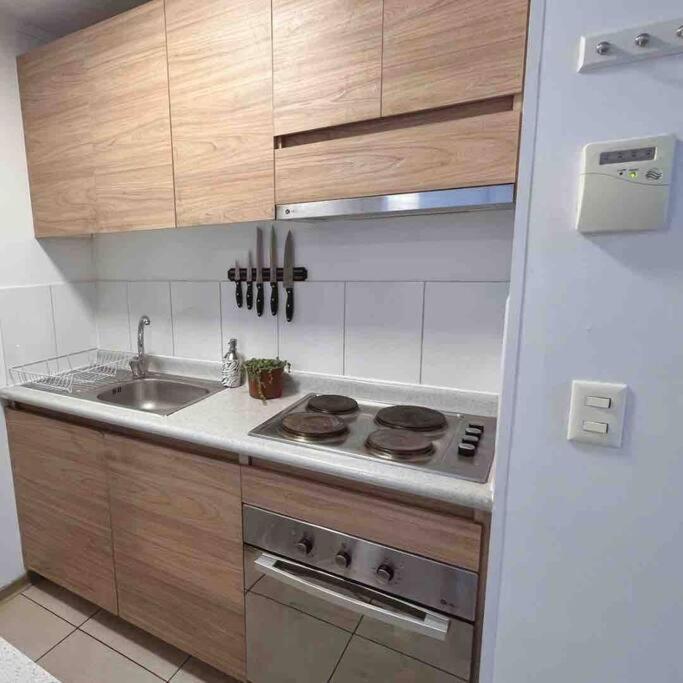 Apartamento Apartamento Estilo Boho Chic 200m Metro La Cisterna Con Estacionamiento Santiago de Chile