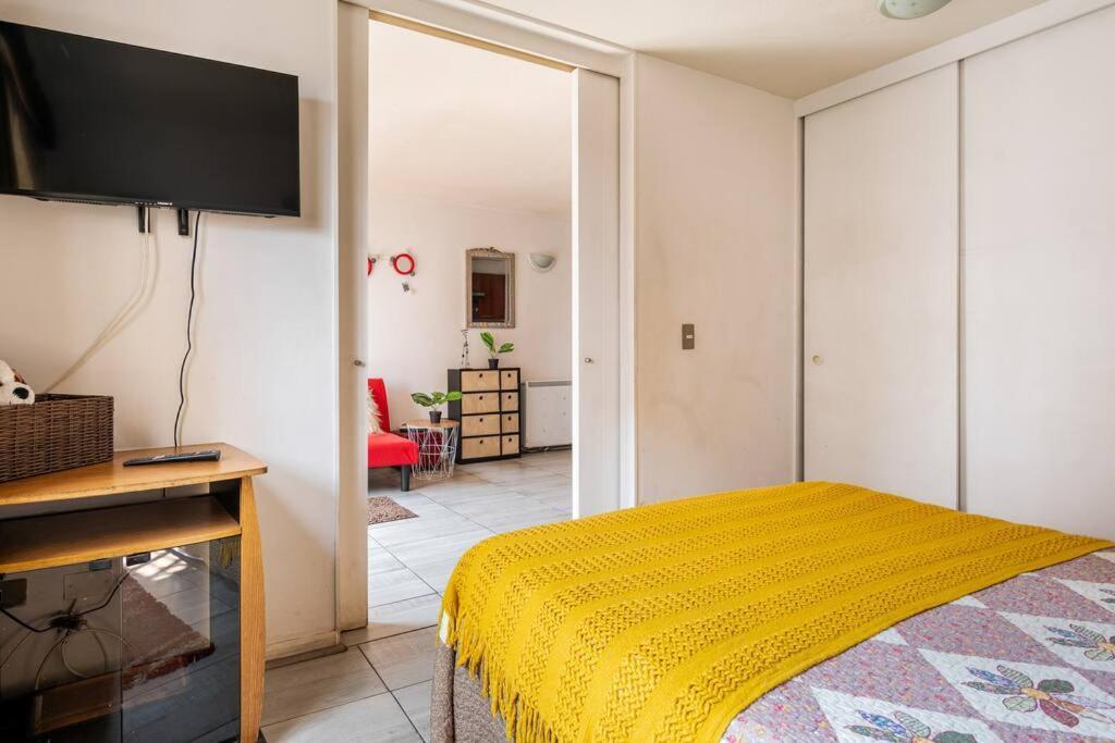 Apartamento Encantador Departamento Amoblado En Santiago de Chile
