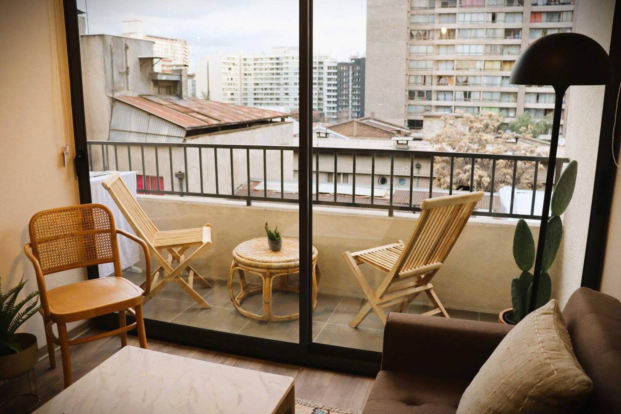 Apartamento Hom I Inmejorable Y Luminoso Depto 1d1b 2pax Santiago de Chile
