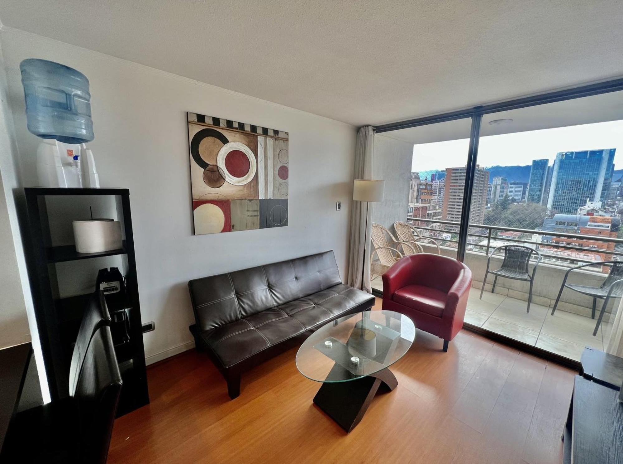 Vista Apoquindo Con Piscina Condes Apartamento *