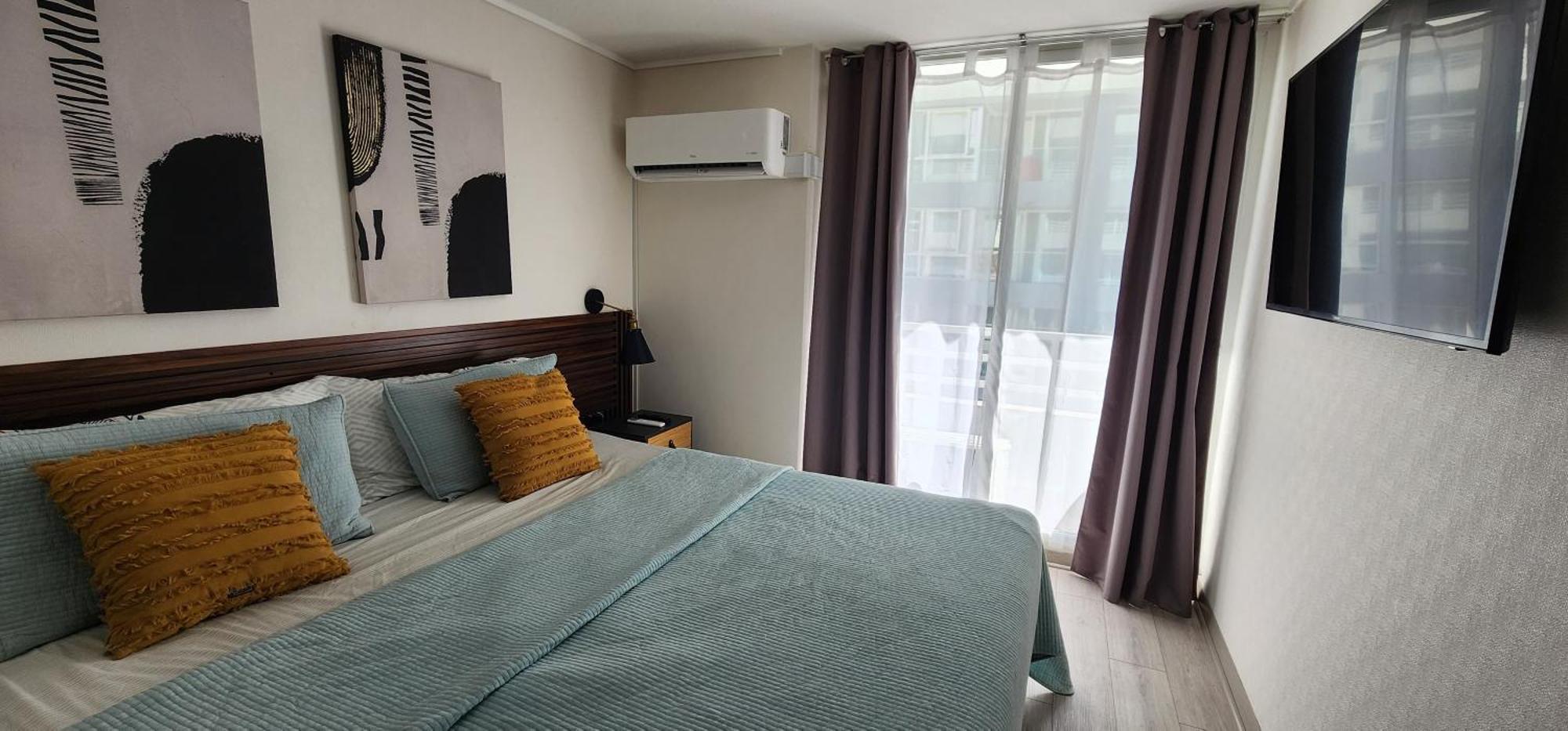 Centro Cama King Y Aire Acondicionado Apartamento *