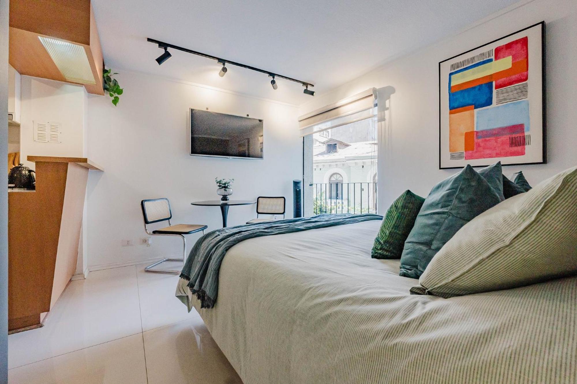 Apartamento Lastarria Remodelado, Confortable Y *