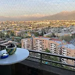 Amazing View Of Santiago Con Calefaccion Y Estacionamiento Interior