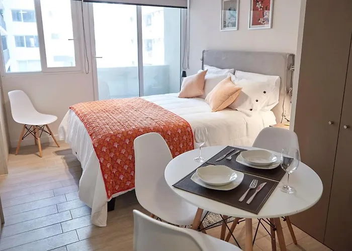Hom I Studio Confortable En El Centro De Santiago