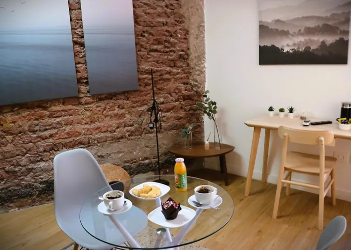 Hom I Confortable Studio En Bohemio Barrio De Lastarria