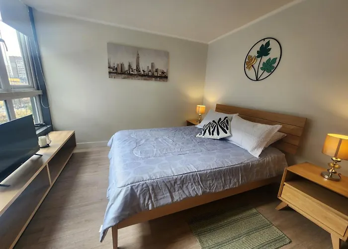 Hom I Acogedor Y Luminoso Depto Studio En Nunoa