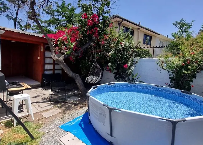 Casa Providencia Piscina Zona Muy Tranquila 9 Personas 3 Estacionamientos