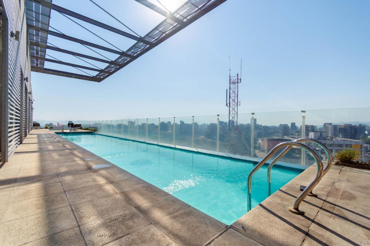Tribeca Twin - Studio With Pool, Wifi, Ac Apartamento Santiago de Chile