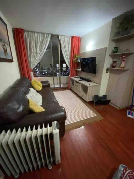 Apartamento Cómodo Departamento En El Centro De Stgo *