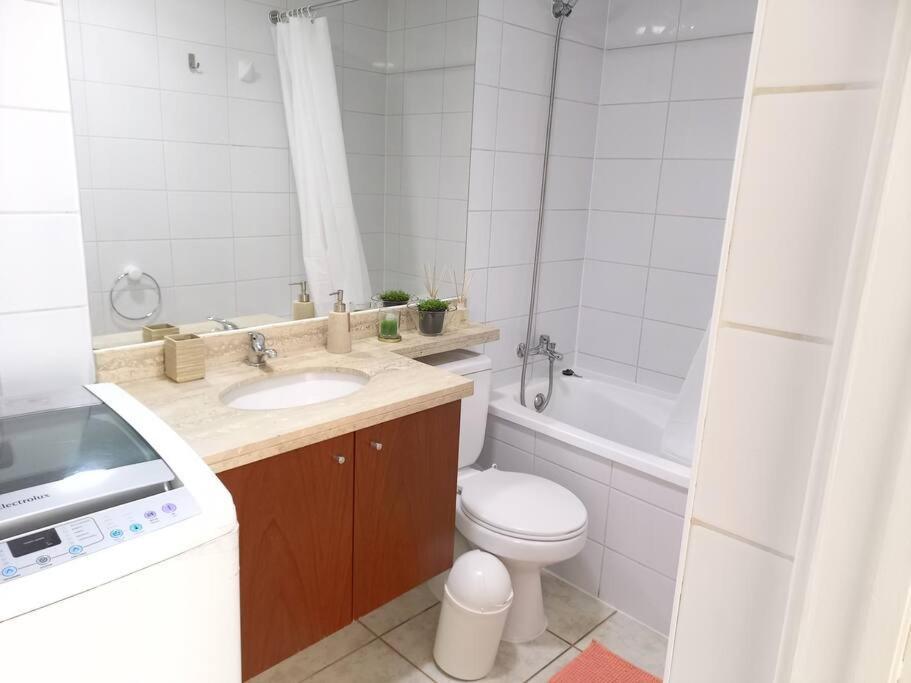 Apartamento Lindo Y Acogedor Depto En El Centro De La Ciudad Santiago de Chile