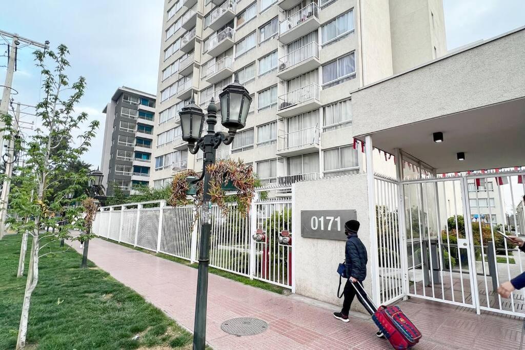 Apartamento Apartamento Estilo Boho Chic 200m Metro La Cisterna Con Estacionamiento