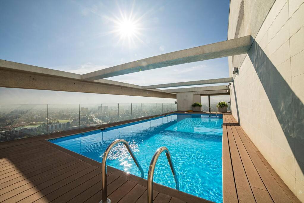 Condes, Al Lado De Marriott Y Parque Arauco, Ideal Trabajo, Salud Y Vacaciones Apartamento *