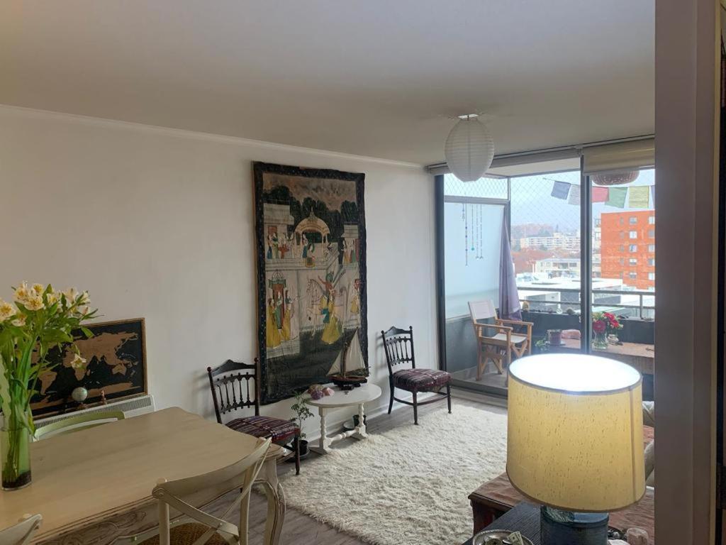 Apartamento Departamento Luminoso A Pasos Del Barrio Italia Con Vista A La Cordillera Santiago de Chile