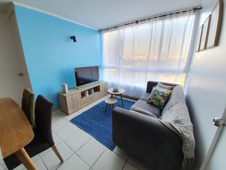 Hermosos Departamentos Con Estacionamiento Gratuito, Full Equipados A Pasos Del Metro Apartamento Santiago de Chile