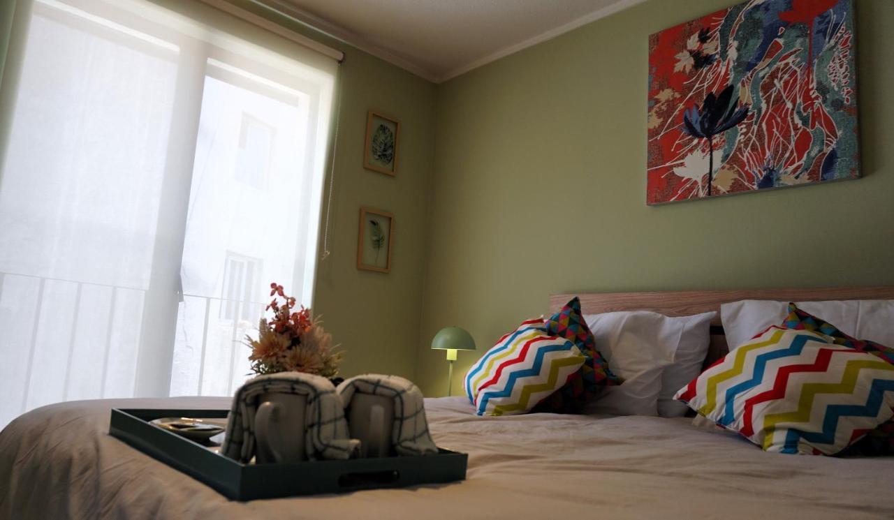 Barrio Historico 3 Min Metro, Wifi, Netflik, Comodidad Apartamento Santiago