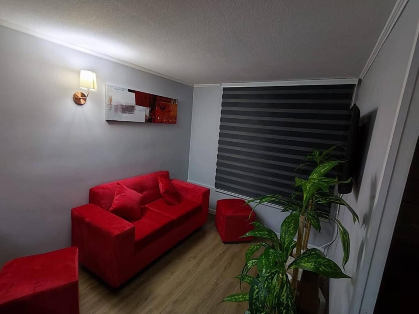 Apartamento Lindo Y Comodo Departamento A Pasos Del Metro Santiago