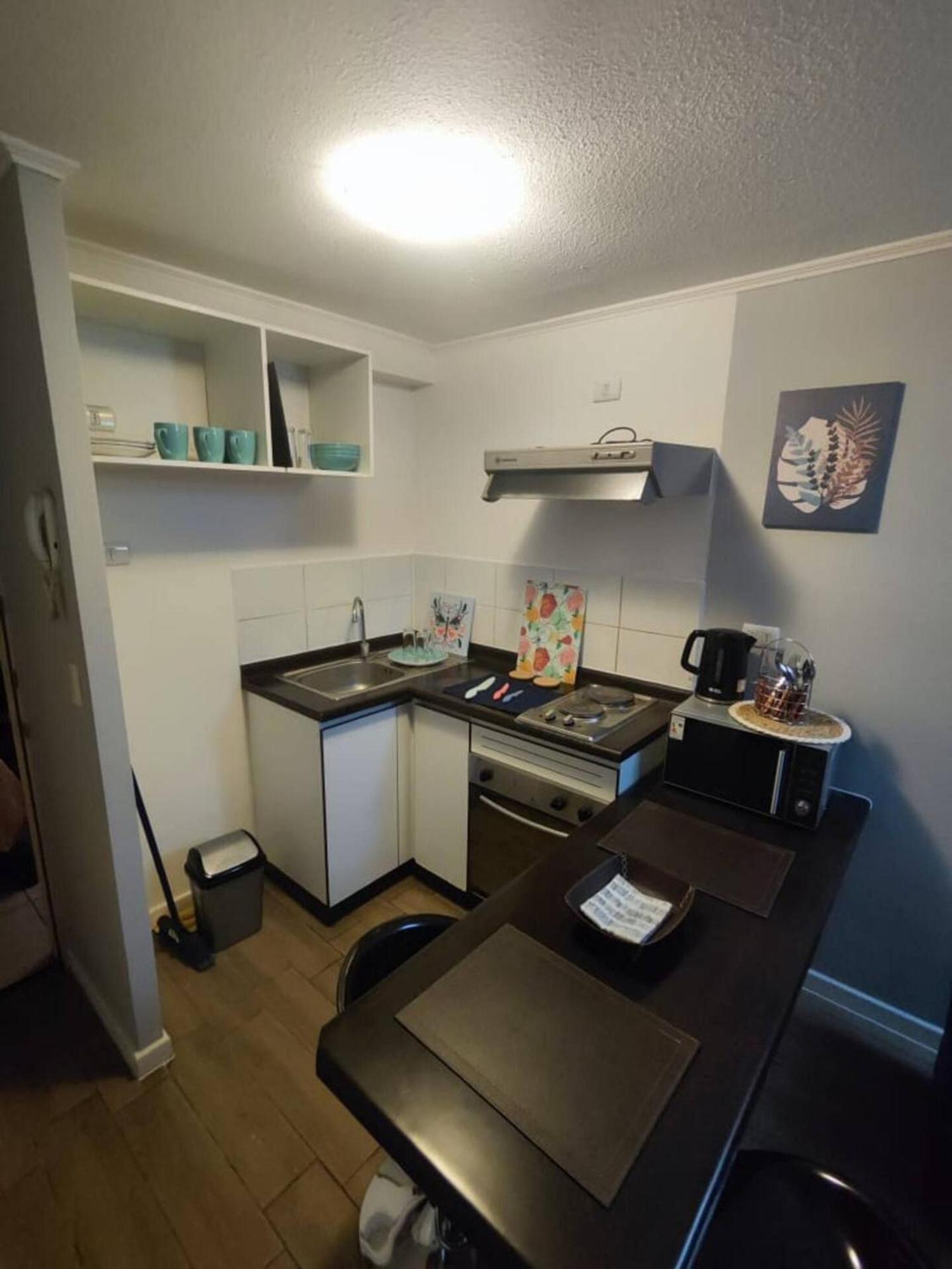 Apartamento Lindo Y Comodo Departamento A Pasos Del Metro Santiago