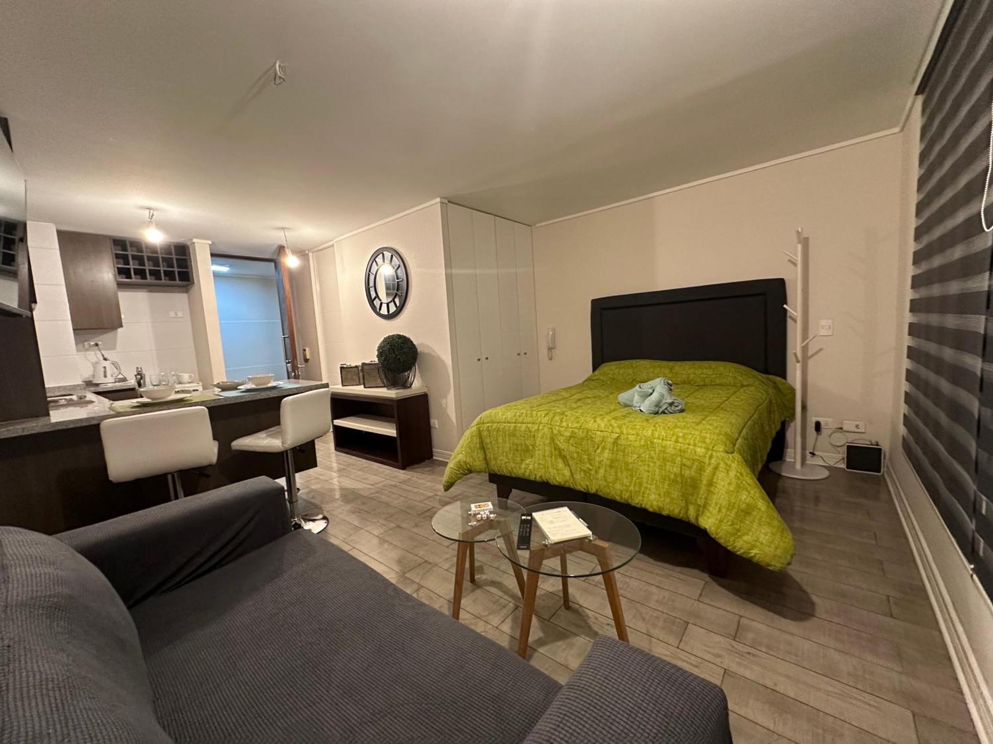 Depto/2p/business Trip/equipado. Apartamento