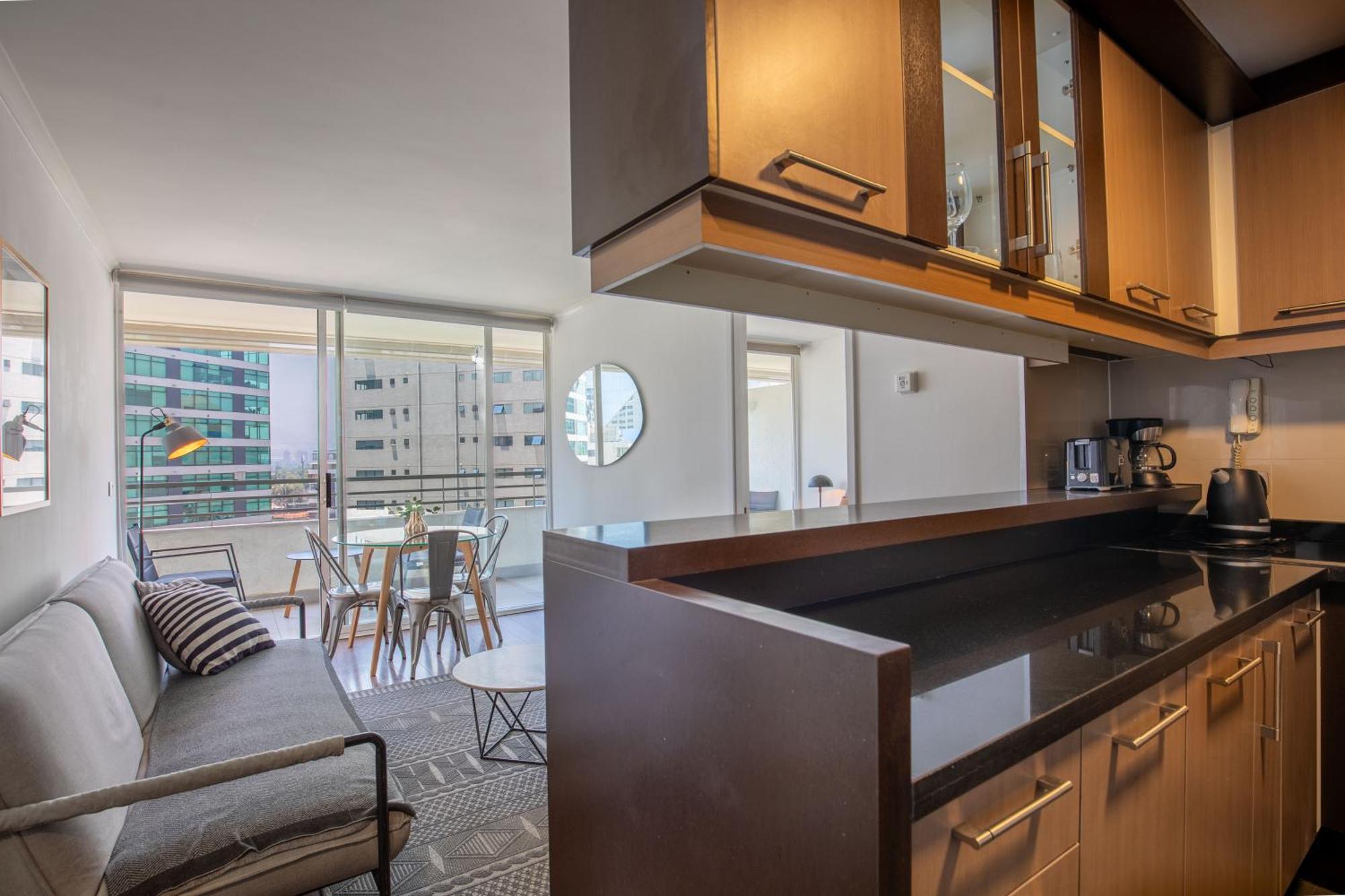 Apartamento Acogedor - Mall, Metro, Parking Cxii Santiago de Chile