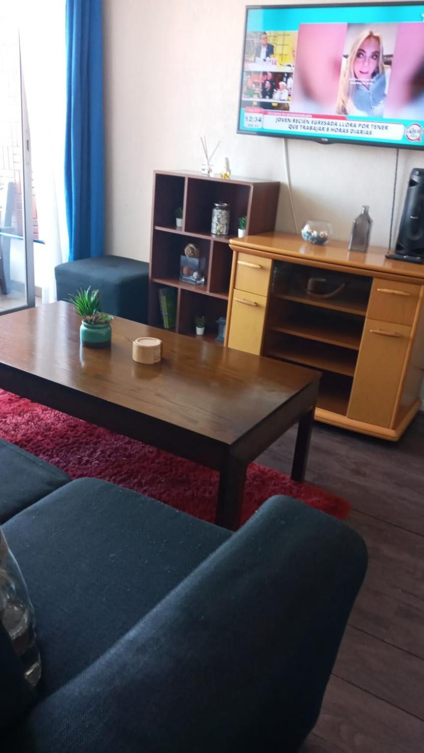 Apartamento Comodo Departamento Cerca De Metro Santiago