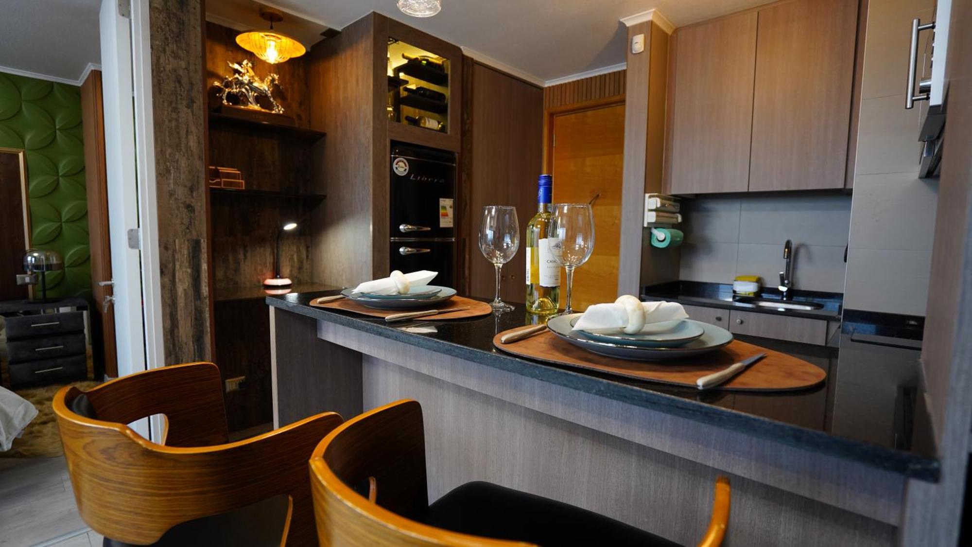 Apartamento Depto Frente Al Metro Irarrazaval Santiago de Chile