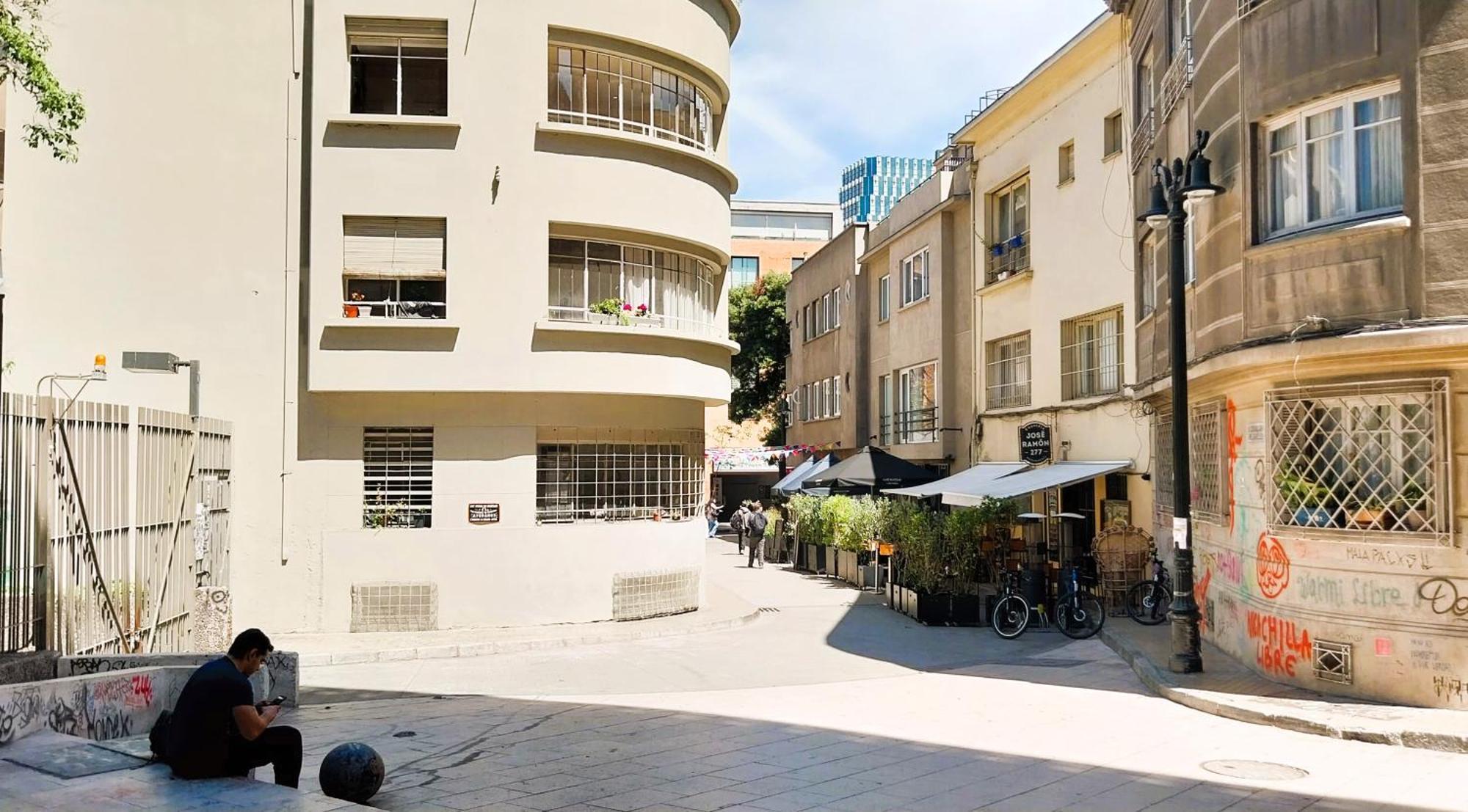 Apartamento Barrio Historico 3 Min Metro, Wifi, Netflik, Comodidad Santiago