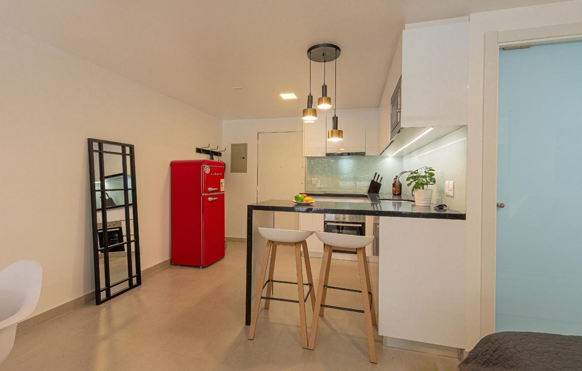 King-size Bed With Terrace And Air Conditioning! Apartamento