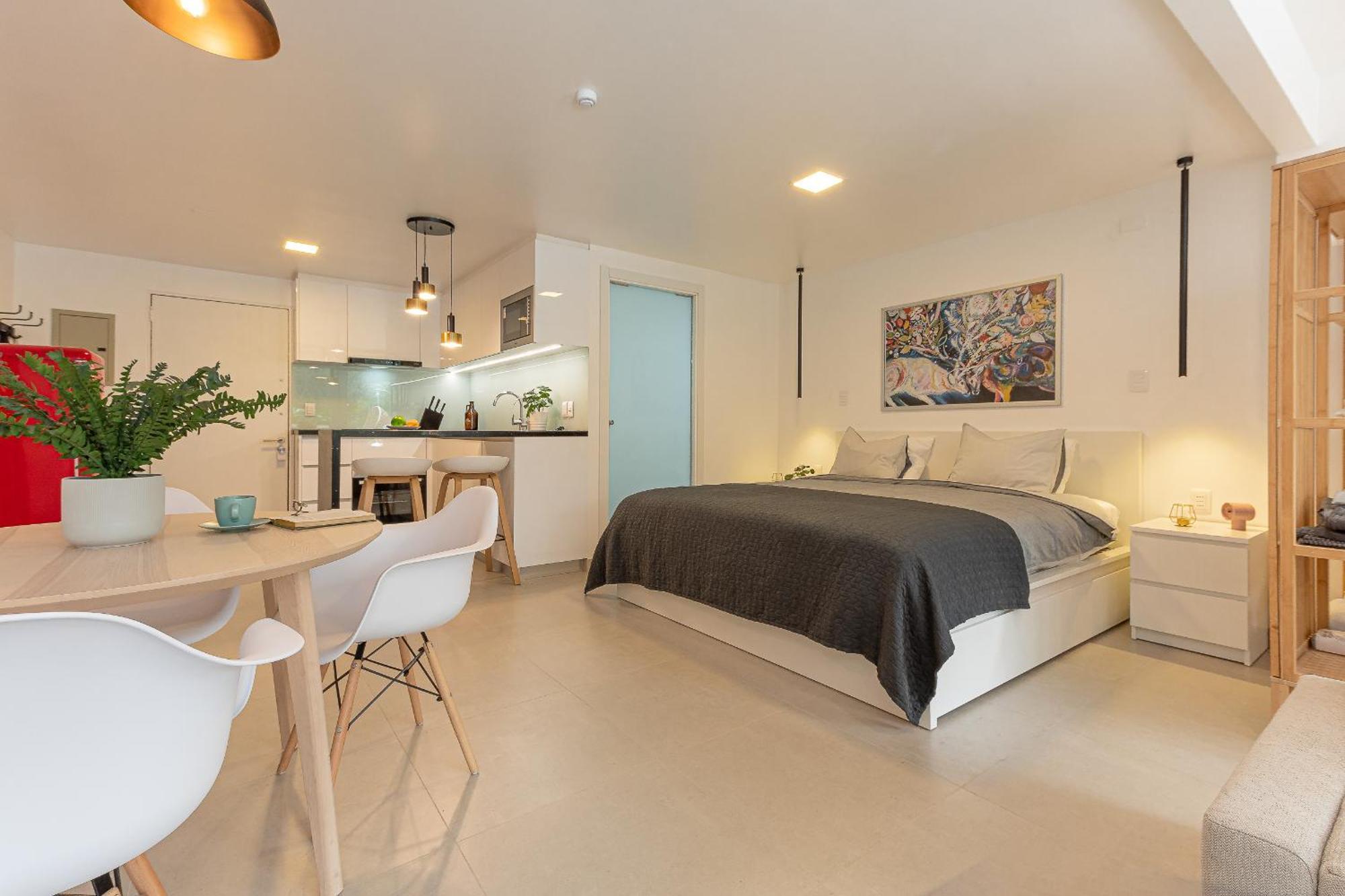 Apartamento King-size Bed With Terrace And Air Conditioning! Santiago de Chile