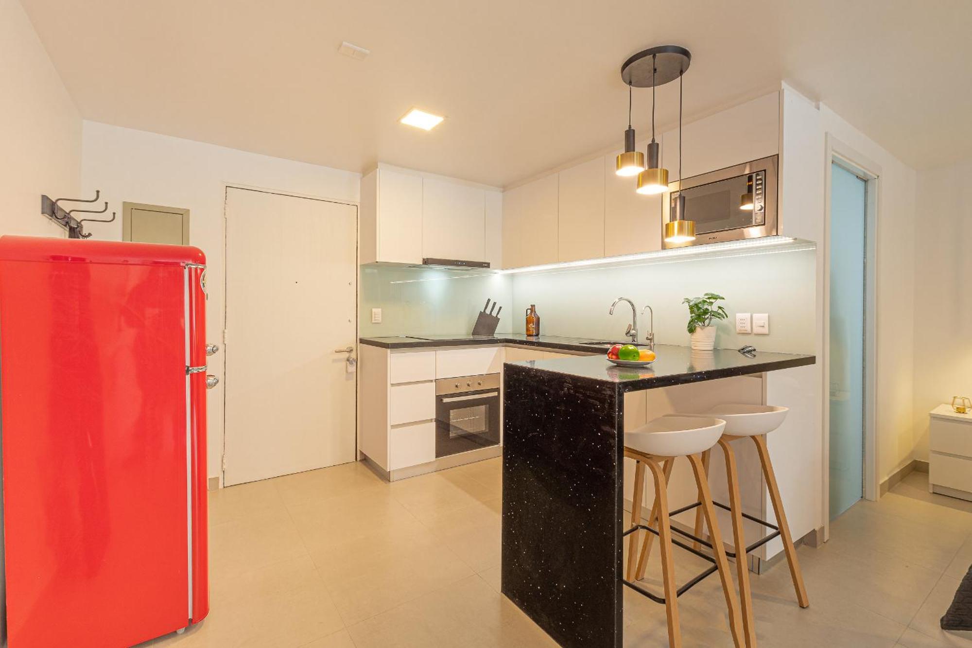 King-size Bed With Terrace And Air Conditioning! Apartamento Santiago de Chile