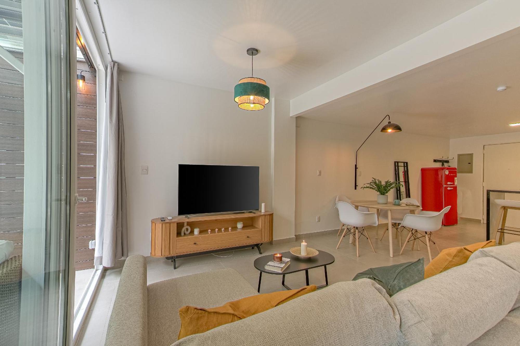 King-size Bed With Terrace And Air Conditioning! Apartamento *
