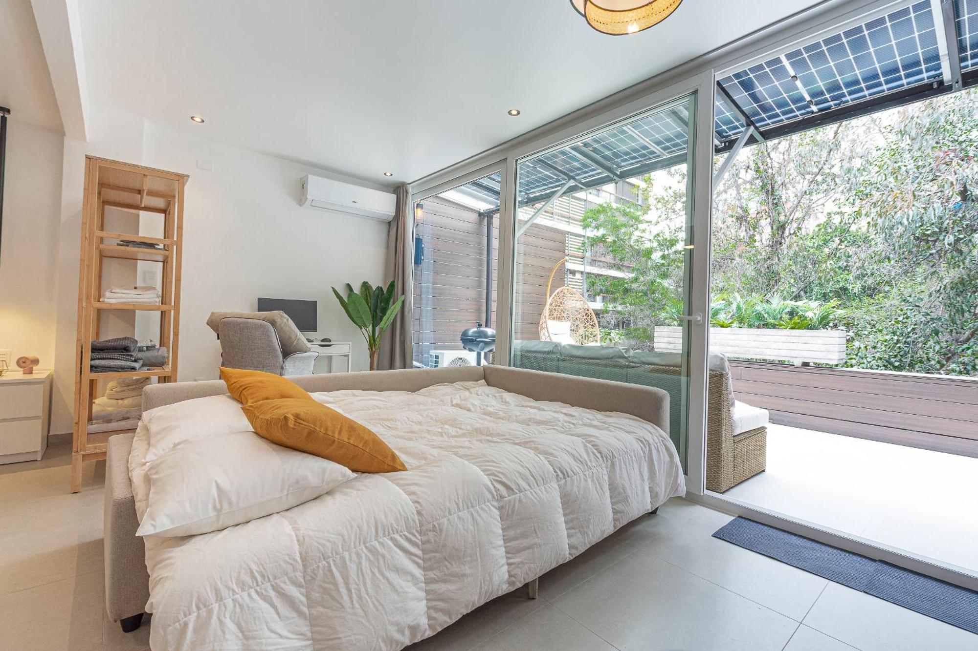 King-size Bed With Terrace And Air Conditioning! Apartamento Santiago de Chile