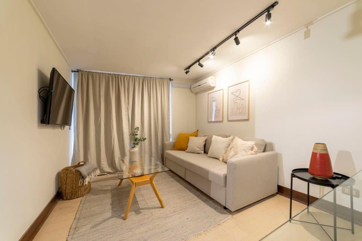 Apartamento Excepcional Y Confortable Con Malla Santiago de Chile