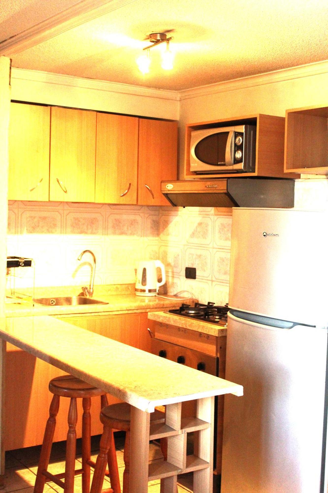 Gran Departamento Amoblado A Pasos Del Movistar Arena, Ubicado En Nataniel Cox Apartamento