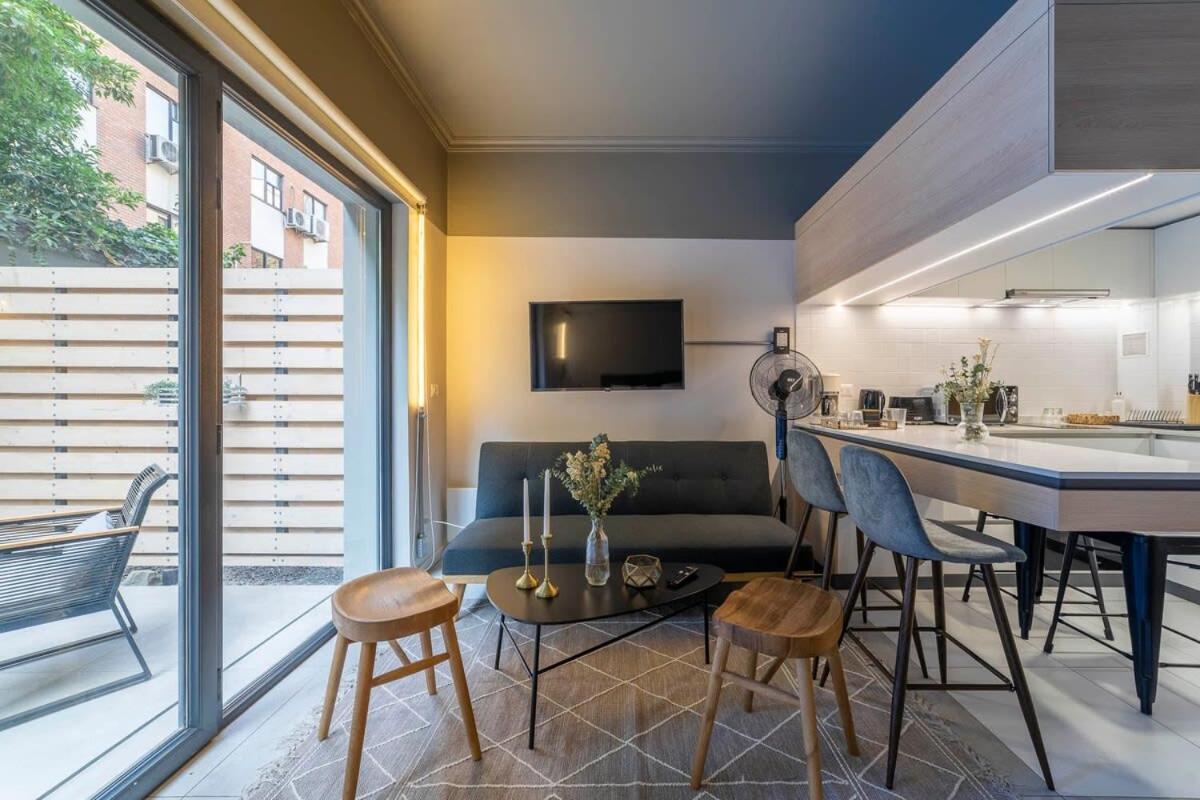 Elegante Estudio Terraza Privada En Providencia Apartamento