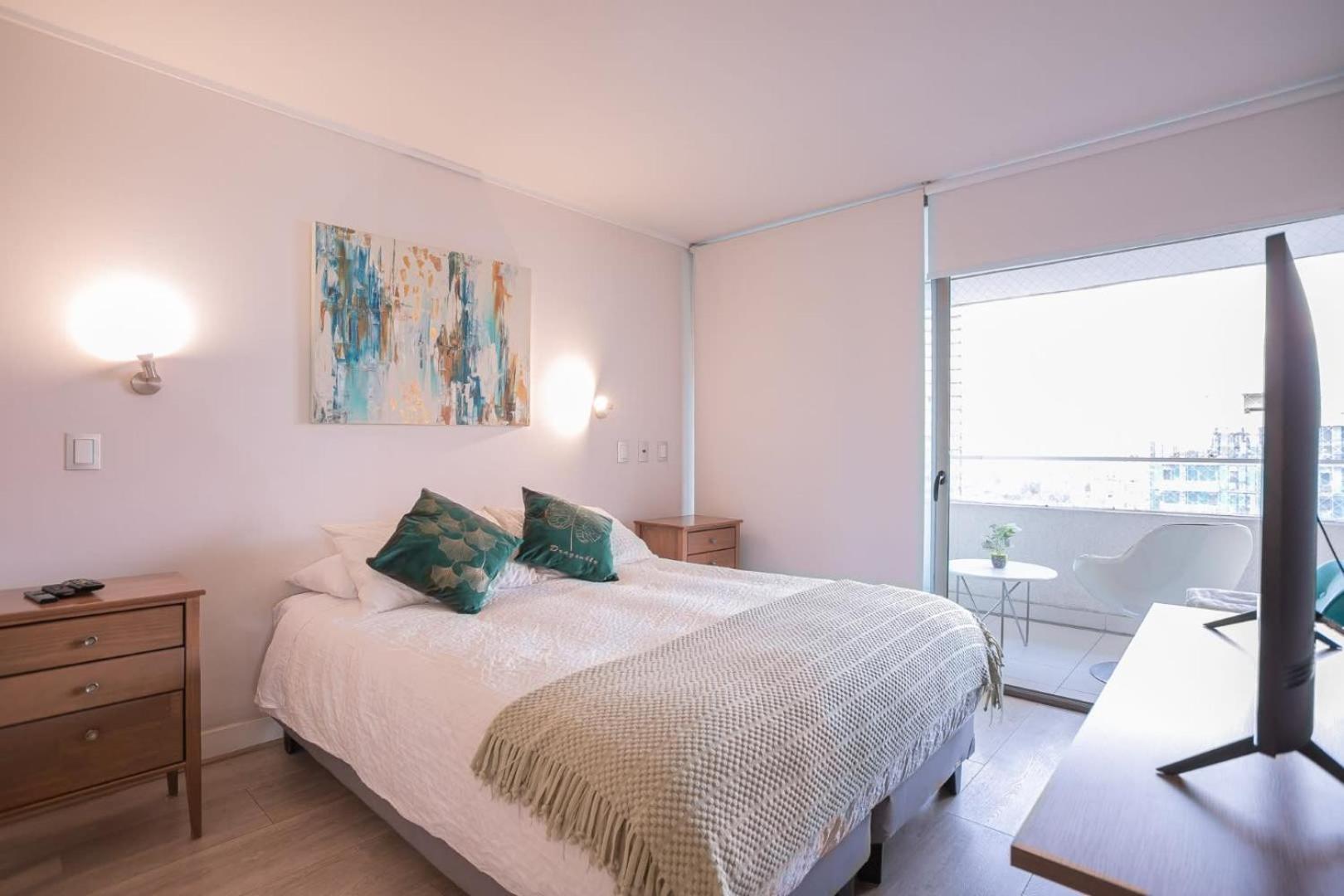 Premium 2br 2ba Parque Arauco - Balcon Con Malla