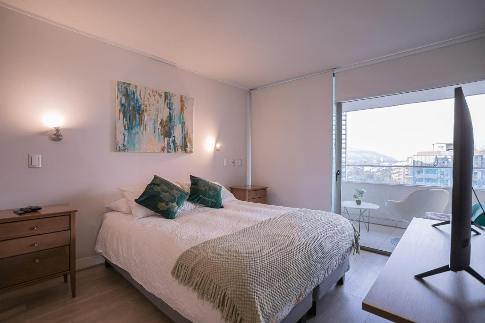 Premium 2br 2ba Parque Arauco - Balcon Con Malla