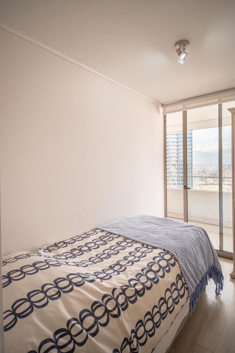 Premium 2br 2ba Parque Arauco - Balcon Con Malla