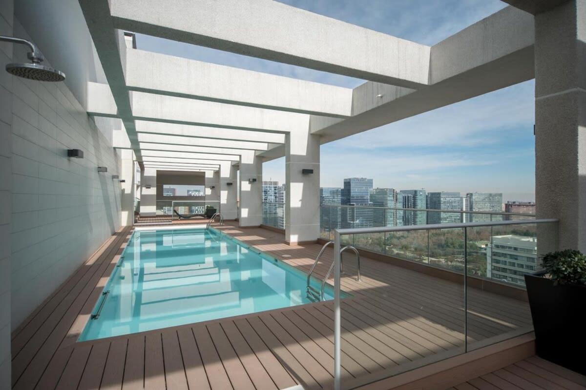 Premium 2br 2ba Parque Arauco - Balcon Con Malla Apartment
