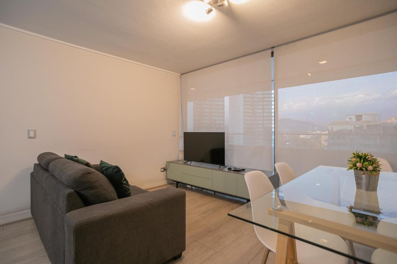 Apartamento Premium 2br 2ba Parque Arauco - Balcon Con Malla *