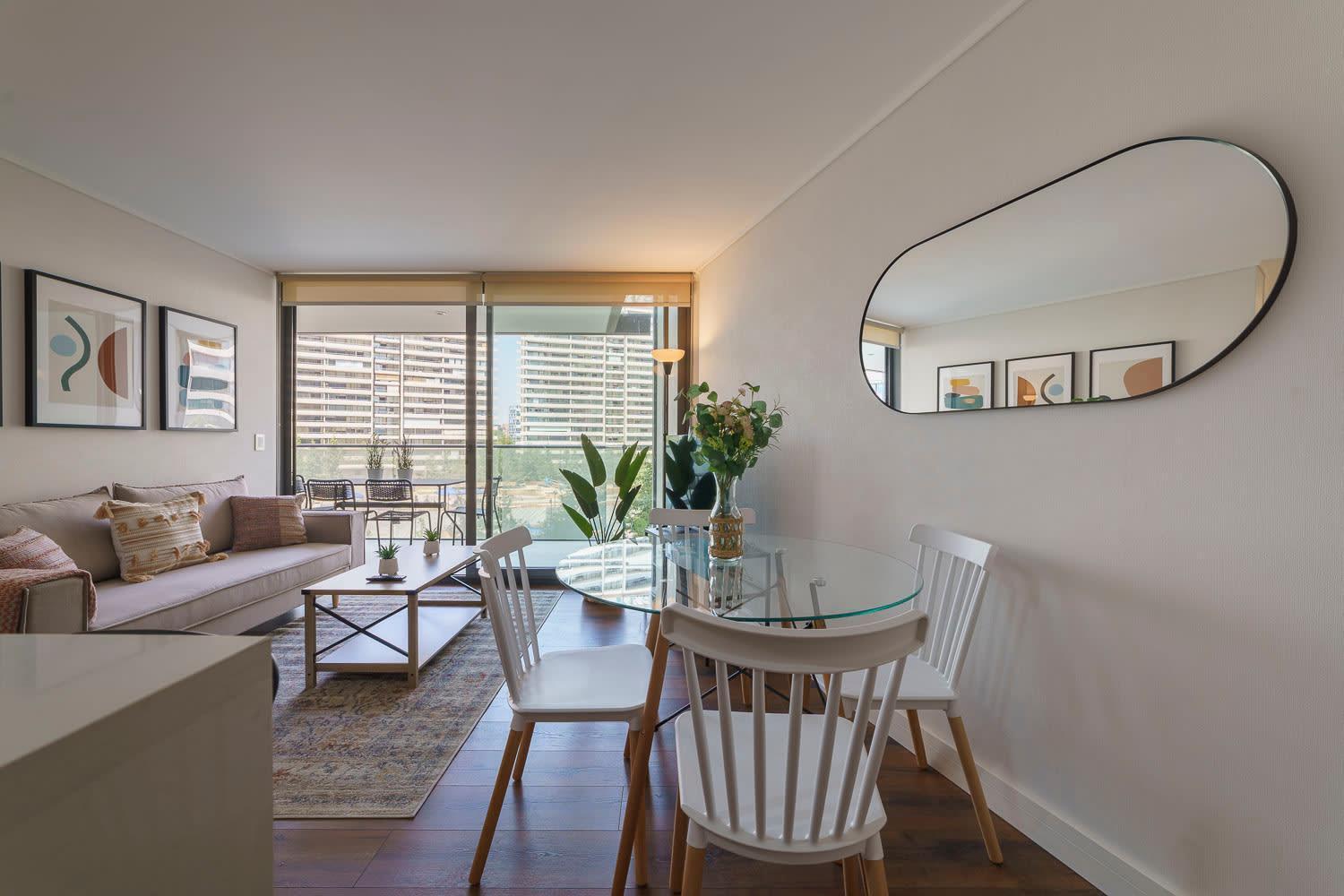 Apartamento Comodidad Y Lujo Fusionados En Las Condes Santiago de Chile