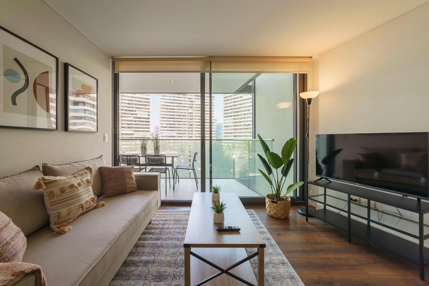 Apartamento Comodidad Y Lujo Fusionados En Las Condes Santiago de Chile