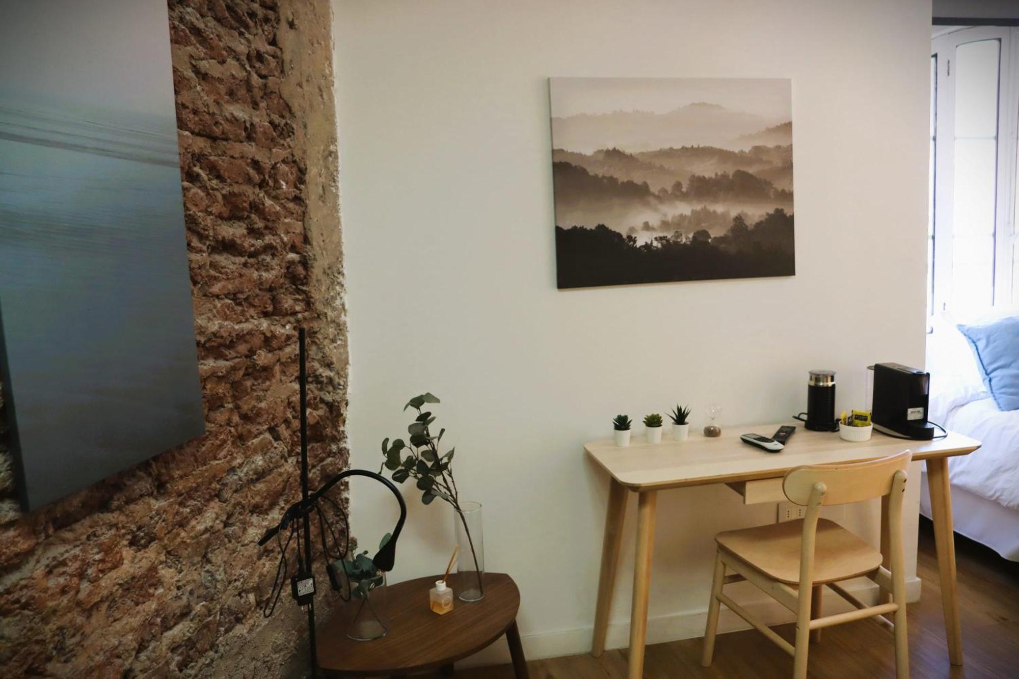 Hom I Confortable En Bohemio Barrio De Lastarria Apartamento Santiago de Chile