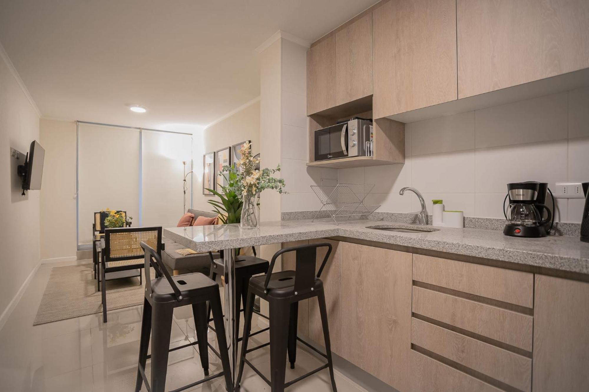 Apartamento Escape En El Corazon De La Ciudad Y Hermosa Vista Santiago de Chile