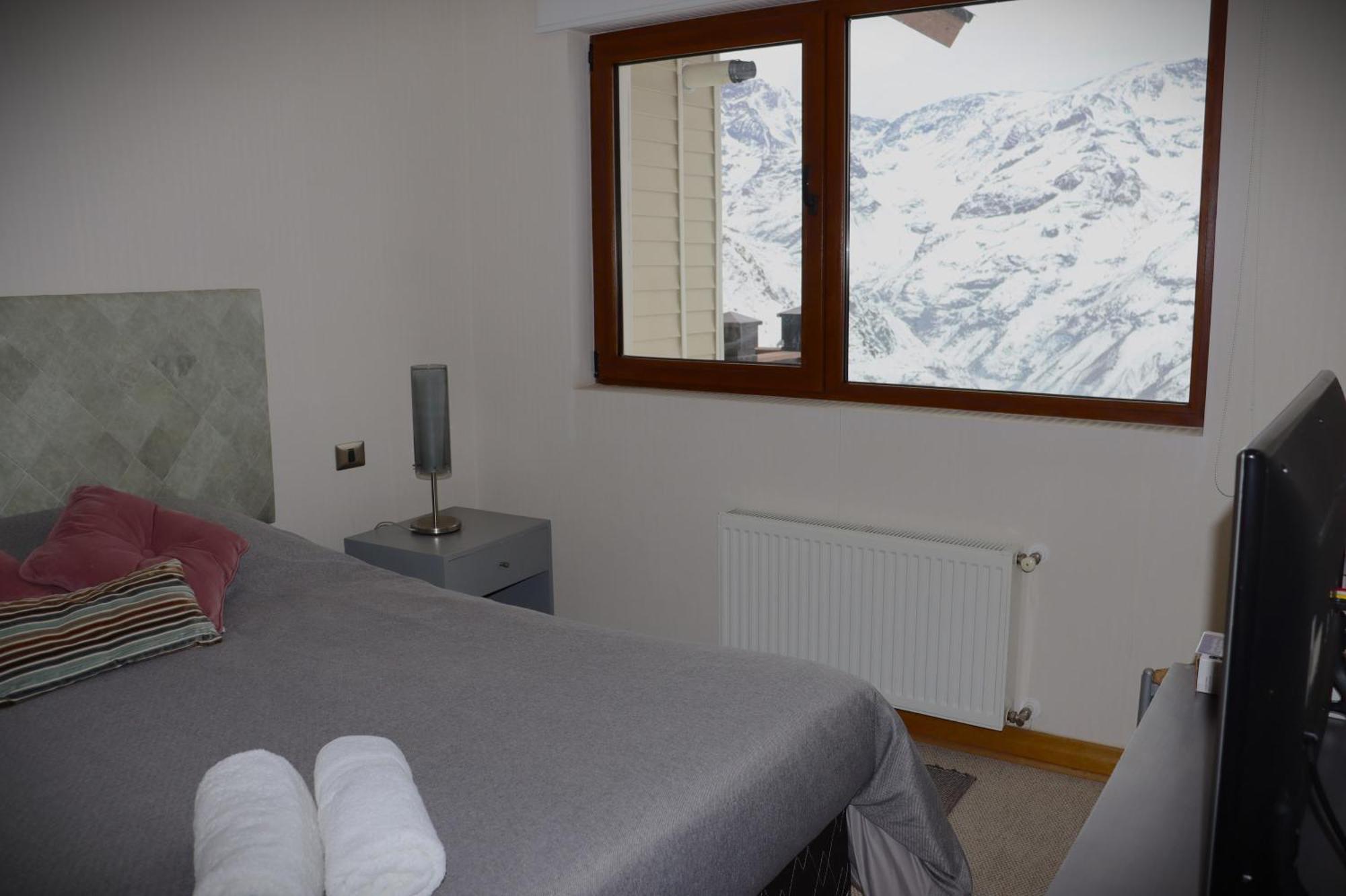 De Lujo Departamento En Valle Nevado, Edificio Valle De Cóndores Ski Out Servicio Hom Vc2803