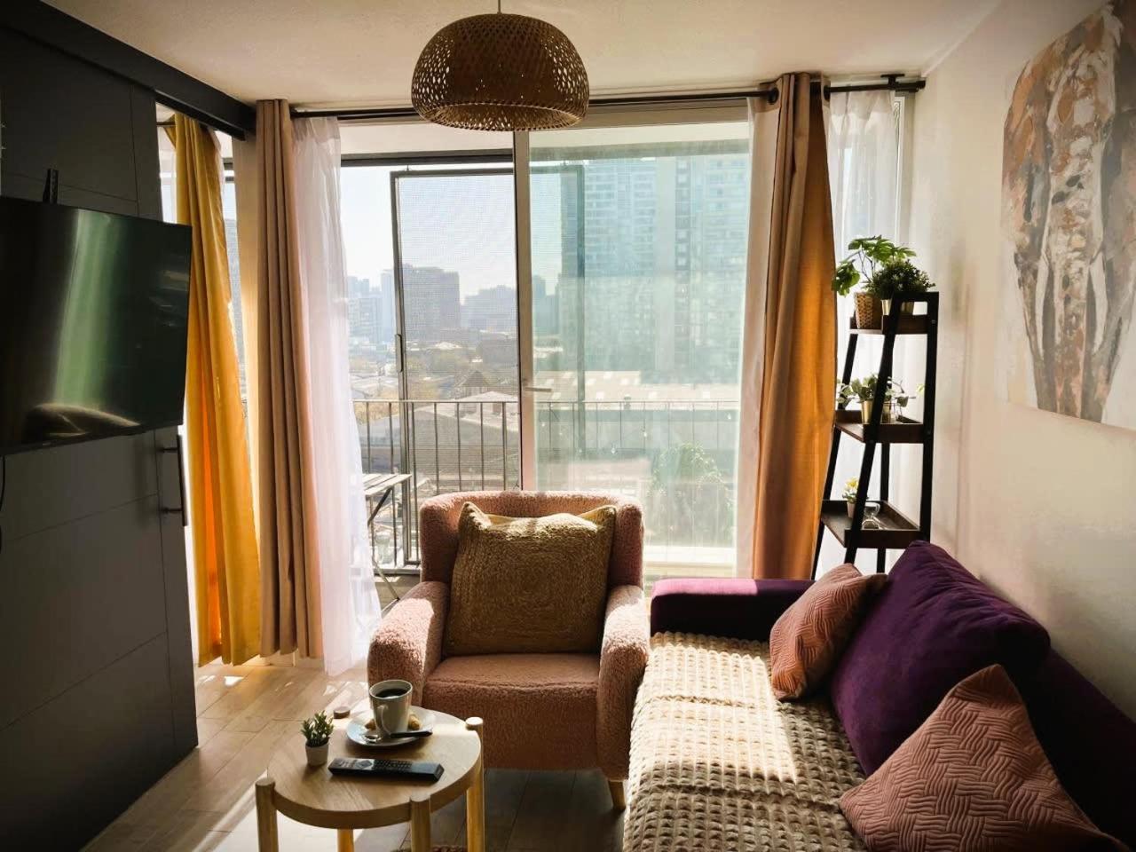 Apartment Hom I Amplio Y Comodo Depto 1d1b Santiago