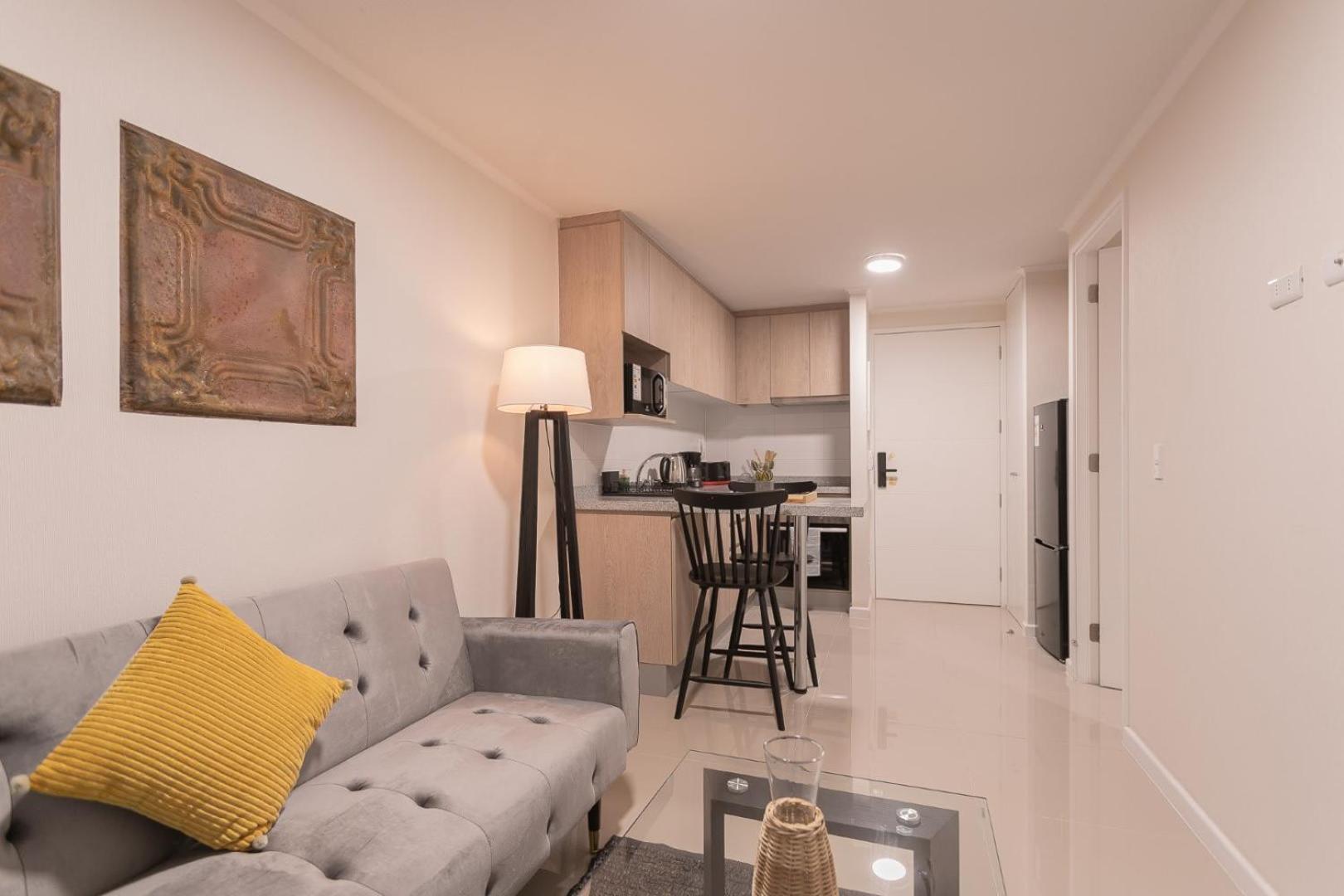 Apartamento Tu Oasis Urbano En Centro Santiago de Chile